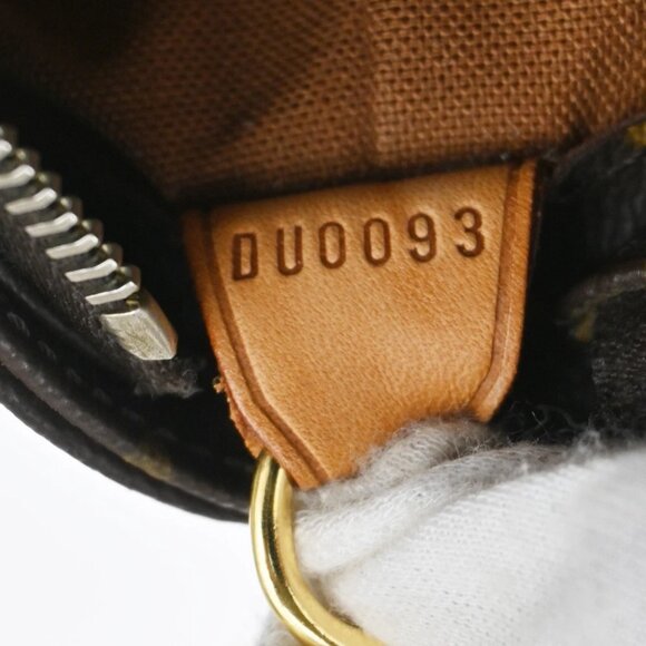 LOUIS VUITTON Cabas Mezzo Shoulder Bag Monogram Leather Brown - Picture 13 of 16